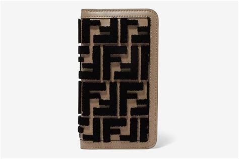 fendi flocked leather iphone x case|Fendi’s FF Capsule Collection Is a ’90s Throwback.